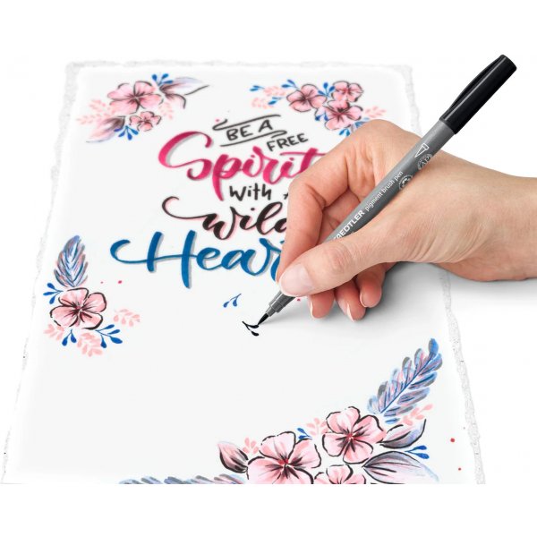 Staedtler pigmentborstelpen Staedtler pigmentborstelpen