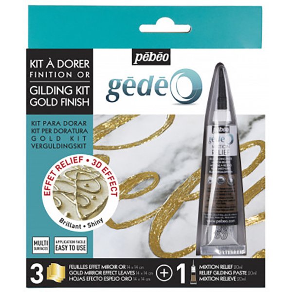 Vergulden - Pebeo Vergulden - Spiegeleffectkit 4-delig