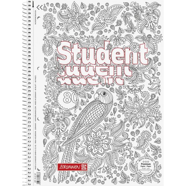 Notitieblok - Zentangle A4 90 g - gelinieerd