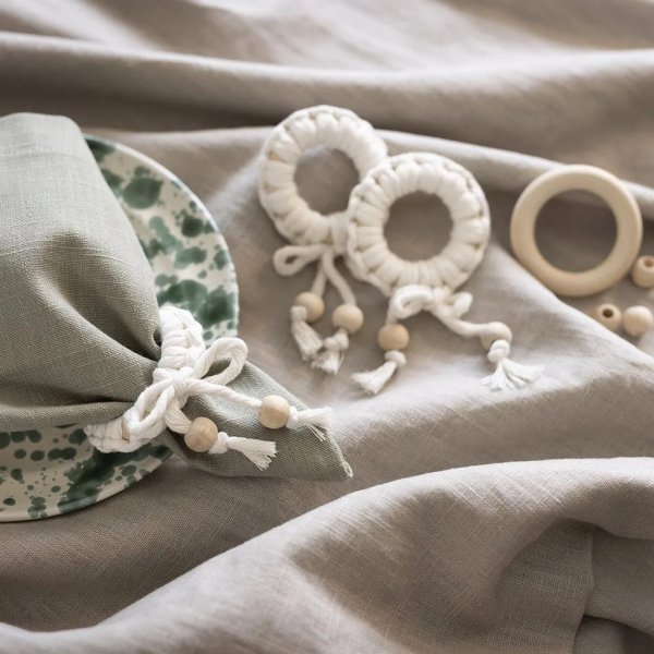 Mini DIY Kit Macram, Servetring