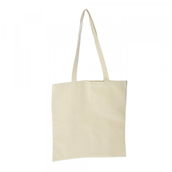 Katoenen tas met lange hengsels - 38x42 cm