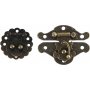 Minibeslag - antiek goud - 10 sets