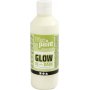 Glow in the Dark - fluorescerend geel - 250 ml