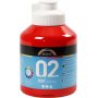 Schoolverf - Acryl - rood - mat - 500 ml