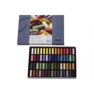 Zachte pastelkleurige krijtjes - 60 st Zachte pastelkleurige krijtjes - 60 st