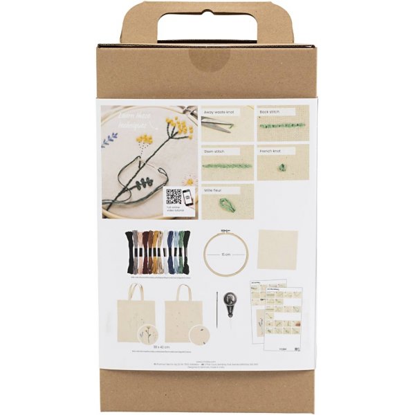 Start DIY Kit Borduren - Bloemen