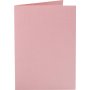 Kaarten - roze - 10,5 x 15 cm - 10 st