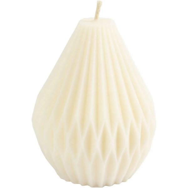 Siliconen mal - Gecanneleerde druppelvorm Siliconen mal - Gecanneleerde druppelvorm