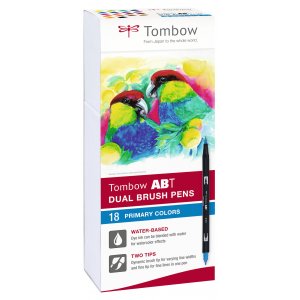 Tombow ABT Dual Brush Pen Basic 1 18-pack Tombow ABT Dual Brush Pen Basic 1 18-pack