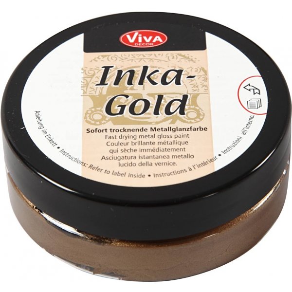 Inka Gold - bruin goud - 50 ml Inka Gold - bruin goud - 50 ml