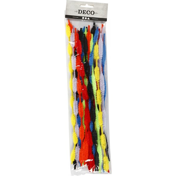 Pijpenrager - gemengde kleuren - vorm - 28 st Pijpenrager - gemengde kleuren - vorm - 28 st