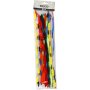 Pijpenrager - gemengde kleuren - vorm - 28 st