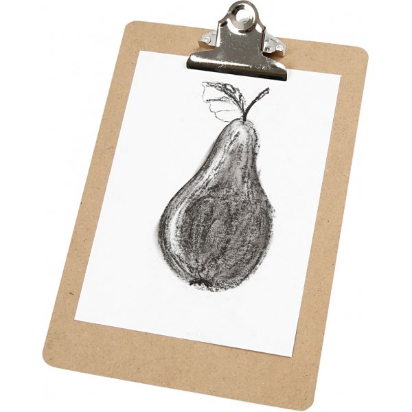 Klembord/tekenblok - zilver - A5 Klembord/tekenblok - zilver - A5