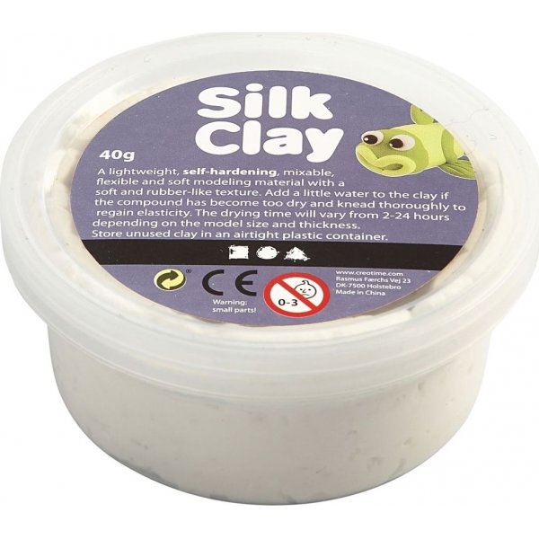 Silk Clay® - wit - 40 gr