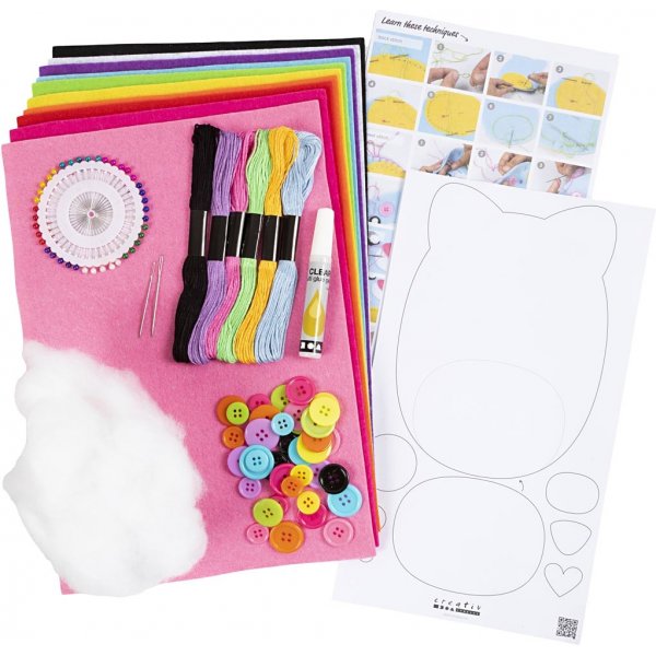 Start DIY Kit Naaien - Teddyberen