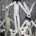 Klant imago Decoratief knutselvilt 180cm wit