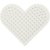 NABBI BioBeads Kralenplaat - Hart - 7x8,5 cm - 1 st NABBI BioBeads Kralenplaat - Hart - 7x8,5 cm - 1 st