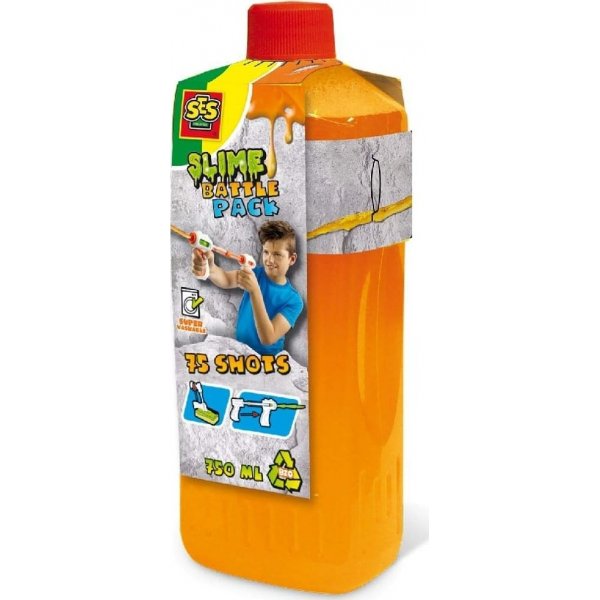Slijm voor Battle Blaster - Neon oranje 750 ml