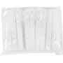 Spuitfles - mat transparant - 10 ml - 20 st