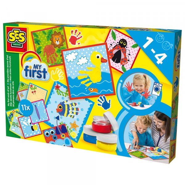 Mijn eerste - vingerverfset 2