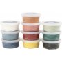 Silk Clay - doffe kleuren - 10 x 40 gr