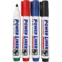 Whiteboardstiften 4 mm - gemengde kleuren - 4 st