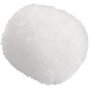 Pompons - wit - 200 st