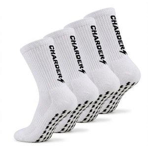 Premium Grip Voetbalsokken Charder voor Voetbal & Training (4-pack)