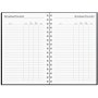 Kalender 24/25 - Klein Studiejaar - Basic zwart kunststof