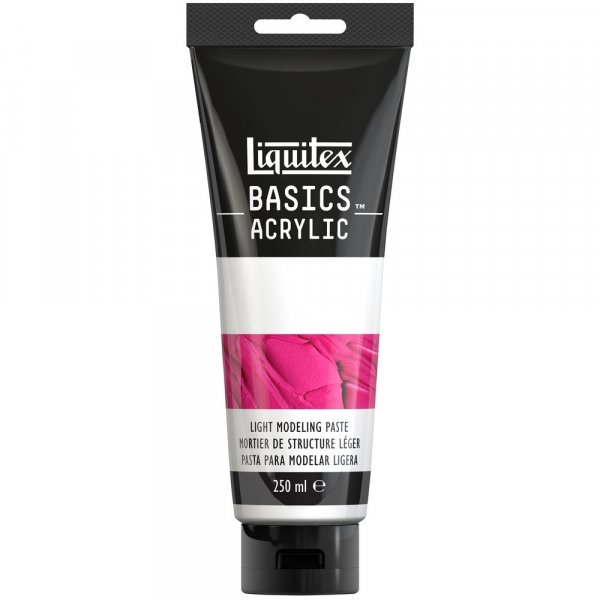 Acrylmedium - Liquitex Basics Additives - 250ml - Tub Light Modelleringspasta