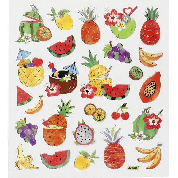 Stickers - exotisch fruit