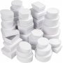 Kartonnen dozen - wit - 168 stuks - Inhoud kan variren