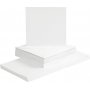 Kaarten en enveloppen - wit 16 x 16 cm - 50 sets