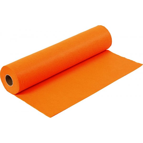 Hobbydeken - oranje - 5 m