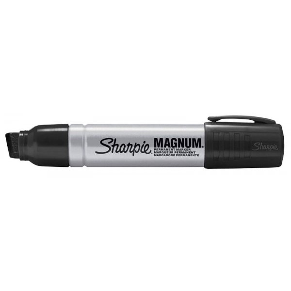 Markeerpen Sharpie Magnum Large Chisel - Zwart