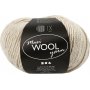 Wolgaren - zandmelange - 100 gr