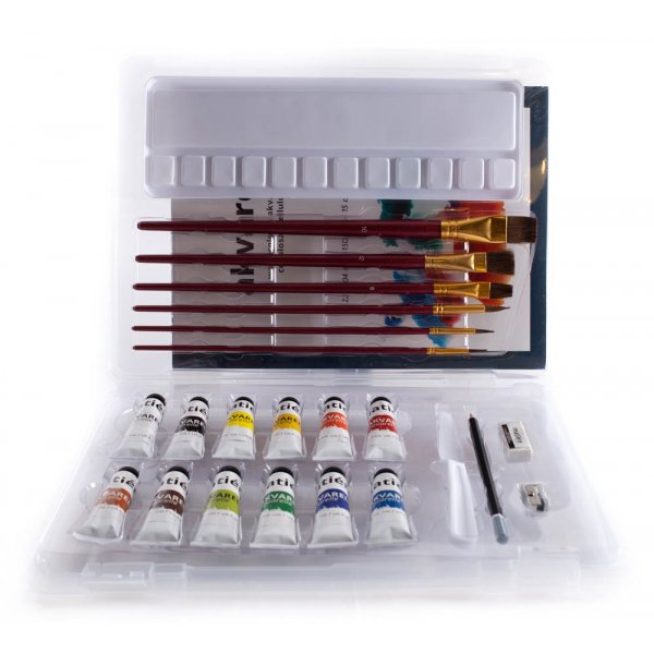 Kennismakingsset Aquarelverf - 25 delen