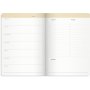 Weekplanner ongedateerd - Blauw