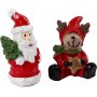 Minifiguren - Kerstman - Rendier en Sneeuwpop