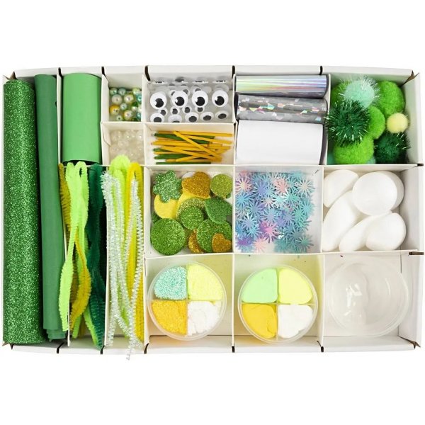 Creatieve doos, gemengde kleuren, Monster Creatieve doos, gemengde kleuren, Monster