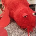 Klant imago Schuimrubbervel 300 x 450 x 2 mm - rood