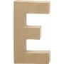 Kartonnen letter - E - 5 cm