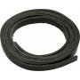 Leren band - zwart - 2 meter