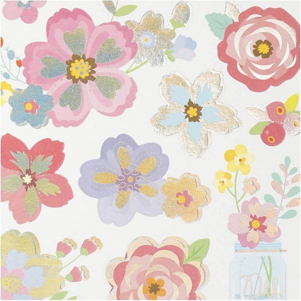 Stickers - lentebloemen Stickers - lentebloemen