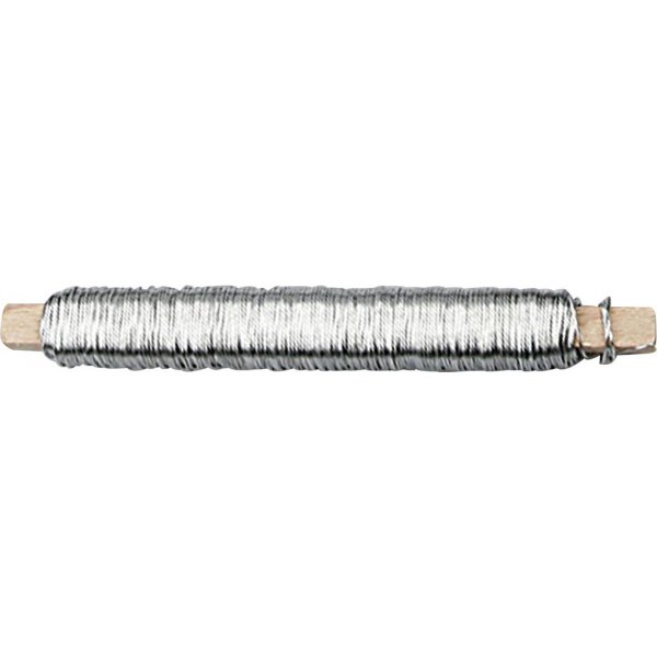 Spoeldraad - zilver - 50 m