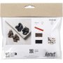 Mini DIY Kit Sieraden, Gevouwen oorbellen