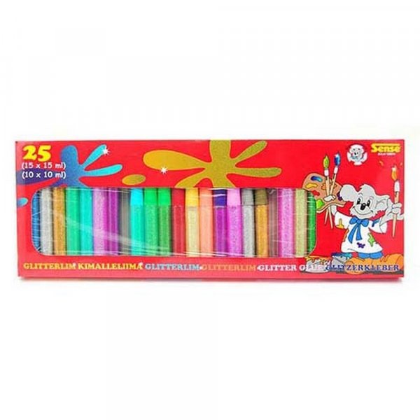 Glitterlijm Sense - 25 kleuren