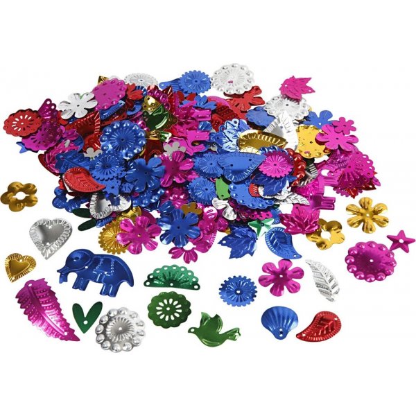 Pailletten - felle kleuren - 30 g