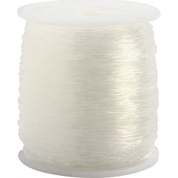Elastisch sieradendraad - 0,8 mm - rond - 100 m