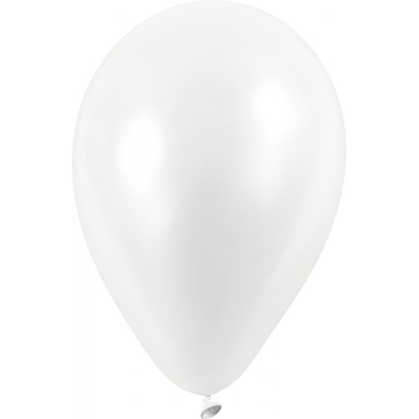 Ballonnen - wit - 23 cm - 10 st